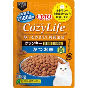 いなばペットフード いなば CIAO CozyLife クランキー かつお味 200g