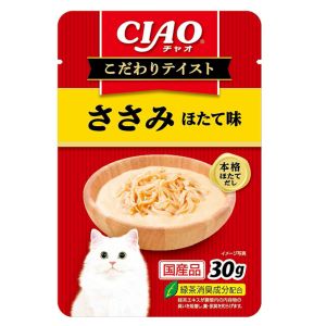 いなばペットフード いなばペットフード CIAO こだわりテイスト ささみ ほたて味 30g