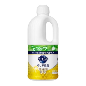 花王 Kao 花王 キュキュット クリア除菌 レモンの香り つめかえ用 1250ml
