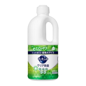 花王 Kao 花王 キュキュット クリア除菌 緑茶の香り つめかえ用 1250ml