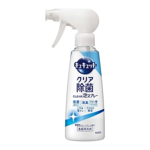 花王 Kao 花王 キュキュット CLEAR除菌泡スプレー 微香性 グレープフルーツの香り 本体