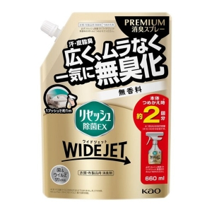 花王 Kao 花王 421272 リセッシュ除菌WJ無香料詰替660ml