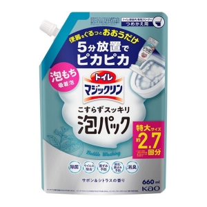 花王 Kao 花王 トイレマジックリン こすらずスッキリ泡パック サボン&シトラスの香り つめかえ用