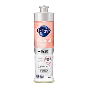 花王 Kao 花王 キュキュット Natural Days + 除菌 ワイルドフラワー&ハーブの香り 本体