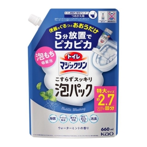 花王 Kao 花王 トイレマジックリン こすらずスッキリ泡パック ウォーターミントの香り つめかえ用