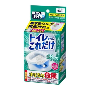 花王 Kao 花王 トイレハイター トイレそうじこれだけ 3袋入り