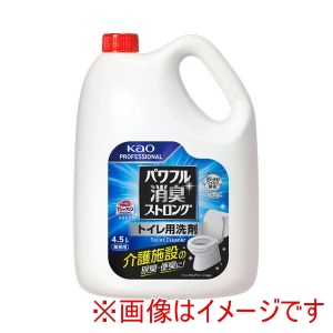 花王 花王 531729 パワフル消臭ストロング トイレ用洗剤 業務用 4.5L ハーバルグリーンの香り