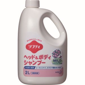花王 花王 507662 業務用ソフティ ヘッド&ボディシャンプー マイルド 2L