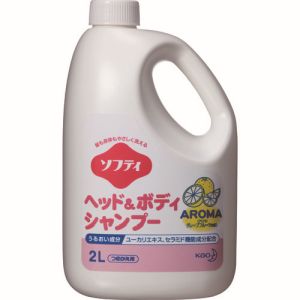 花王 花王 507679 業務用ソフティ ヘッド&ボディシャンプー アロマ 2L