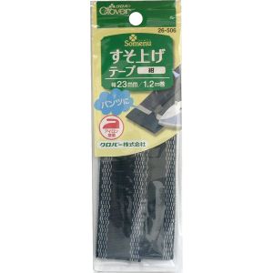 クロバー Clover クロバー すそ上げテープ 23mm幅 1.2m巻 紺 26-506