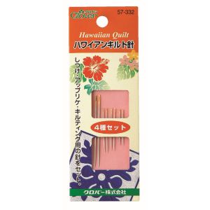 クロバー Clover クロバー ハワイアンキルト針4種セット 57-332