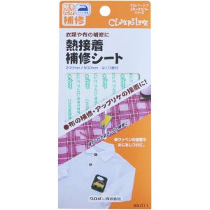 クロバー Clover クロバー 熱接着補修シート 68-011
