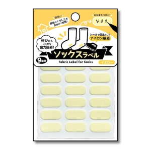 クロバー Clover クロバー ソックスラベル カラー イエロー 71-720