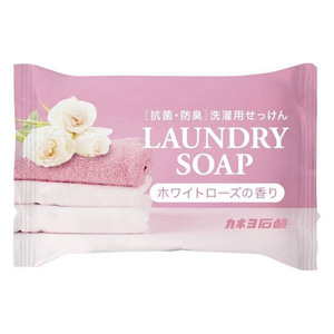 カネヨ石鹸 カネヨ石鹸 ランドリーソープ ホワイトローズの香り 135g 403031-B