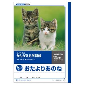 日本ノート 日本ノート L78 おたよりあのね 12マス リーダー