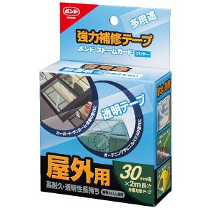 コニシ KONISHI コニシ 04930 強力補修テープ ストームガードクリヤー 30mm×2m