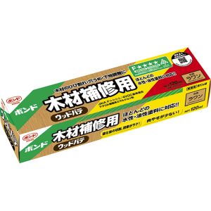 コニシ KONISHI コニシ BWP-200RW ウッドパテ ラワン 120ml 25721 紅白