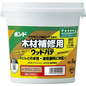 コニシ KONISHI コニシ 25924 ウッドパテ ラワン 1kg