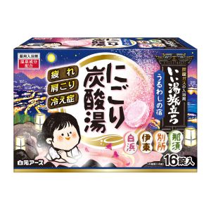 白元アース 白元アース いい湯旅立ち にごり炭酸湯 うるわしの宿 16錠入
