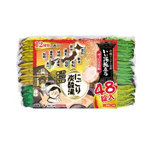 白元アース 白元アース いい湯旅立ちにごり炭酸湯 ゆったり日和 48錠入