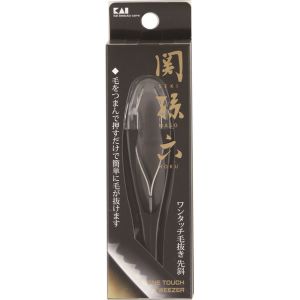 貝印 KAI 貝印 000HC1809 ワンタッチ毛抜き 先斜 #