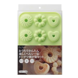 貝印 kai 貝印 ドーナツ型 ドーナツ焼き型 セット ポンデ・波・ハート kai House SELECT DL-6248