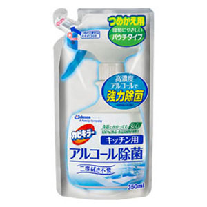 ジョンソン Johnson ジョンソン カビキラー アルコール除菌 キッチン用 つめかえ用 350ml