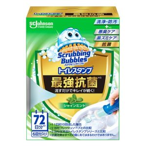 ジョンソン Johnson ジョンソン スクラビングバブル トイレスタンプ 最強抗菌 シャインミント 本体 38g