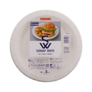 サンナップ SUNNAP サンナップ FMX SW ペーパープレート M 22cm 5P P2205SNP