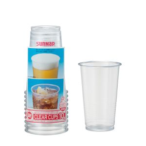 サンナップ SUNNAP サンナップ クリアーカップ 420ml 10個入 C4010ZEX