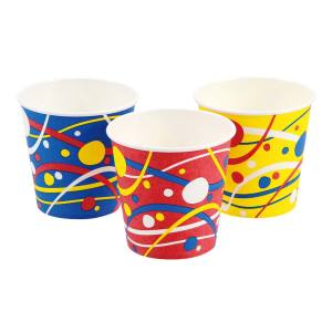 サンナップ SUNNAP サンナップ 縁日小町カップ 310ml 3色アソート 90個入 SV-311EN