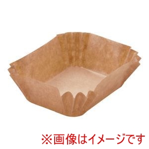 サンナップ SUNNAP サンナップ 未晒し 紙おかずカップ 280枚入 長角 中 OCNK280MMZ