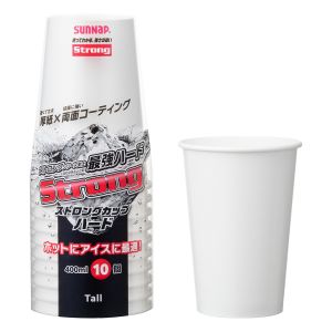 サンナップ SUNNAP サンナップ FMX ストロングカップハード 400mL 10個 C4010STH