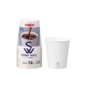 サンナップ SUNNAP サンナップ FMX SW ペーパーカップ 205ml 12P C2012SNP