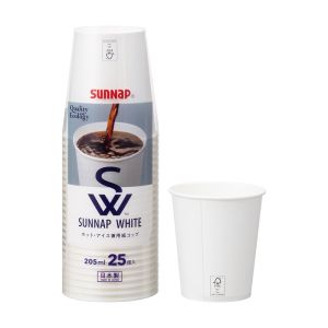 サンナップ SUNNAP サンナップ FMX SW ペーパーカップ 205ml 25P C2025SNP