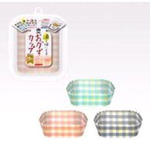 サンナップ SUNNAP サンナップ オカズカップ チェックナガシカク 15P