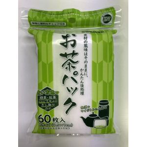 サンナップ SUNNAP サンナップ お茶パック M チャック付 60枚 CHA-60MN