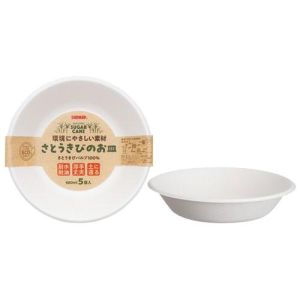 サンナップ SUNNAP サンナップ さとうきびのお皿 680ml 5枚入 P-680SOM