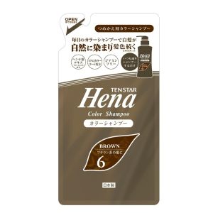 三宝 テンスター 三宝 テンスターヘナ カラーシャンプー ブラウン つめかえ用