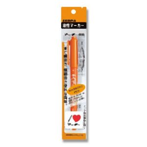 ゼブラ ZEBRA ゼブラ マッキー 極細 オレンジ P-MO-120-MC-OR