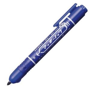 ゼブラ ZEBRA ゼブラ マッキー ノック 細字 青 P-YYSS6-BL
