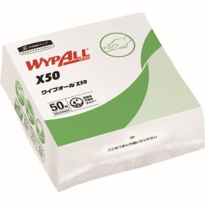 日本製紙クレシア クレシア 60555 ワイプオール X50 4つ折り 薄手 メーカー直送 代引不可 沖縄離島不可