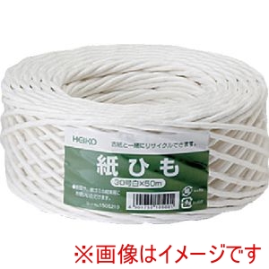 シモジマ HEIKO シモジマ 1505210 紙紐 白 30号