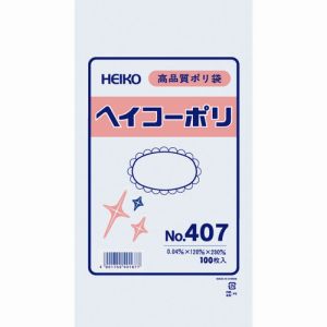 ヘイコー HEIKO HEIKO ポリ規格袋 ヘイコーポリ 407 紐なし 006617700