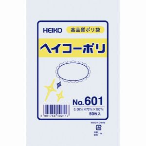 ヘイコー HEIKO HEIKO ポリ規格袋 ヘイコーポリ 601 紐なし 006619100