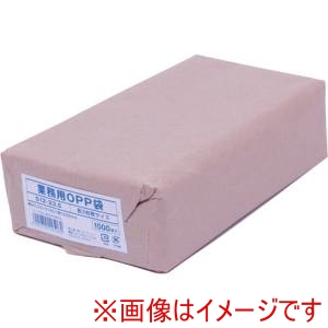 シモジマ シモジマ 6794516 業務用OPP袋 テープなし S 12-23.5 長3サイズ 1000枚入り