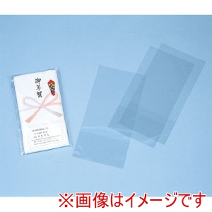 シモジマ HEIKO シモジマ 6719910 タオル用CPP 無地 ポケット付 100枚入り