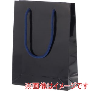 シモジマ HEIKO シモジマ 6138315 手提げ紙袋 ブライトバッグ MM 紫紺 10枚入り