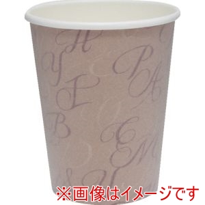 シモジマ HEIKO シモジマ 4537103 発泡断熱カップ 8オンス 口径80mm タイポアート 50個入り