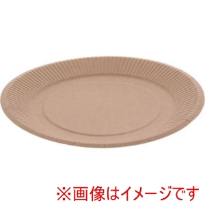 シモジマ HEIKO シモジマ 4501019 紙皿 クラフトペーパープレート 20cm 30枚入り